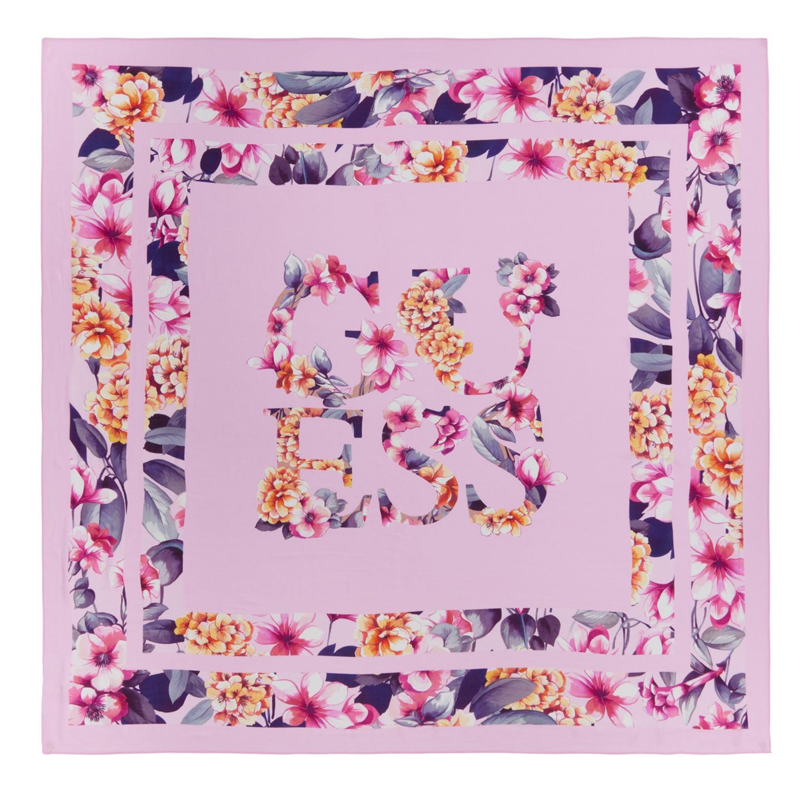 GUESS Foulard Scarf 130X130 Orchid