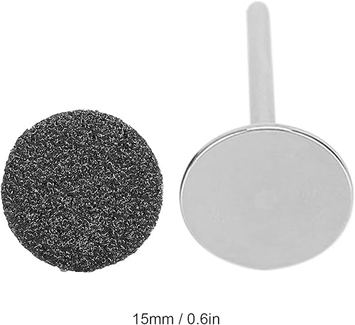 Miniatura 5 de 50 piezas de papel de lija eléctrico para eliminar callos, discos de pedicura, accesorio de repuesto con eje, discos de papel de lija de repuesto,