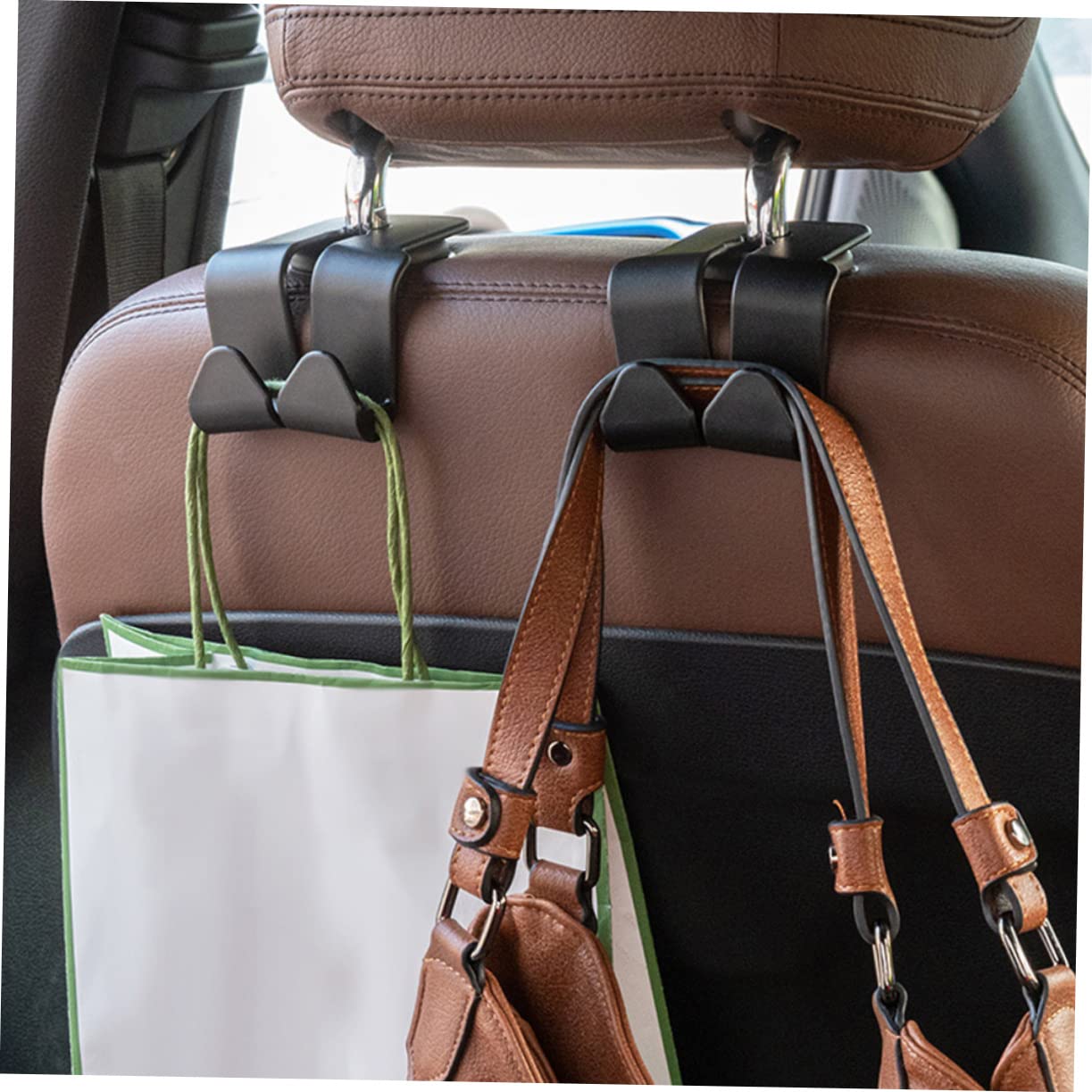 Ganci Per Sedile Auto 8 Pezzi - Organizer Per Borse, Cappelli E Vestiti - Foto 14