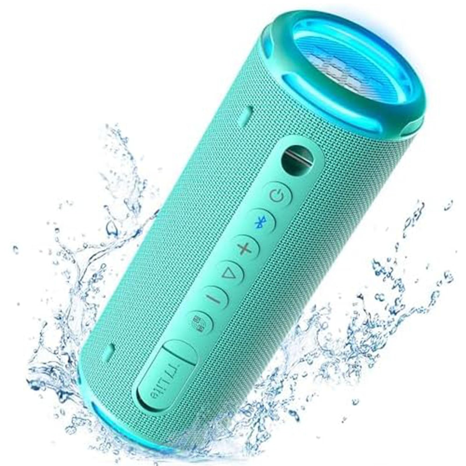 Tronsmart T7 Lite Portable Bluetooth Speaker showing control buttons and ports