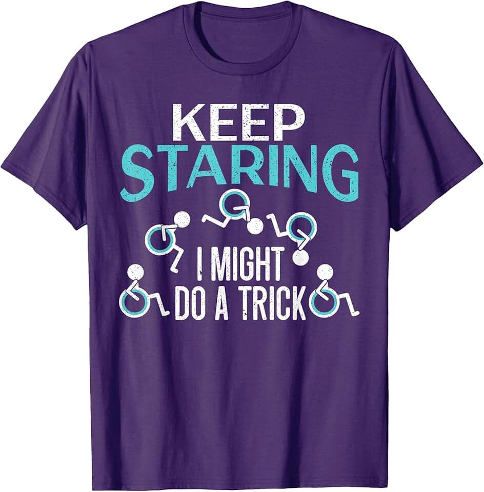 Wheelchair Handicap Graphic T-Shirt