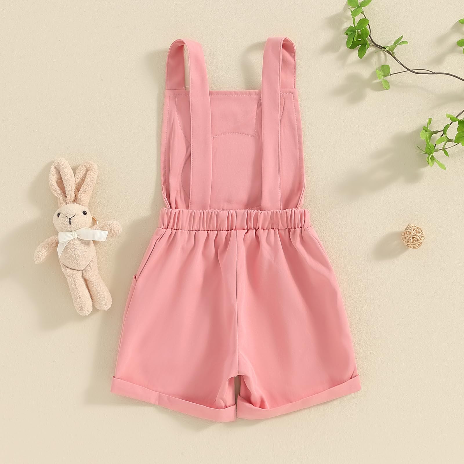 Cat & Jack Babys' Gauze Shortalls Top & Bottom Set- (Mint, 0-3M)