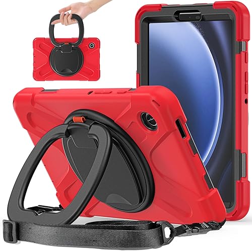 Miniatura 169 de Funda resistente para Galaxy Tab S10 Ultra 2024/S9 Ultra 2023/S8 Ultra 2022, funda híbrida resistente con soporte para bolígrafo S, funda a prueba