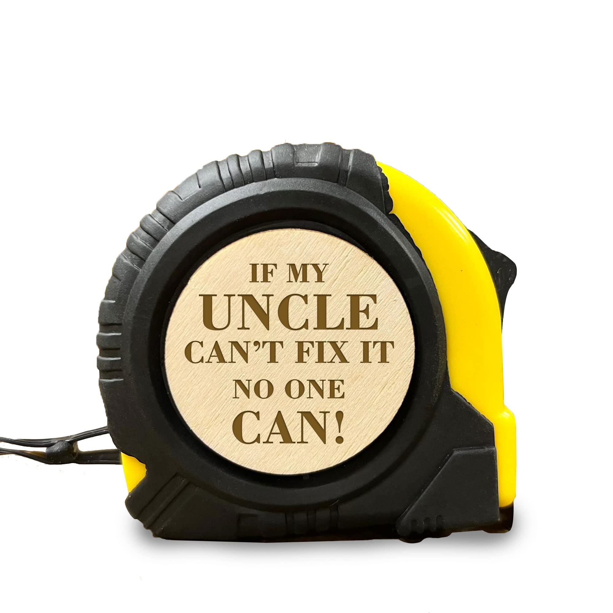 Red Ocean Gift For Uncle Birthday Christmas Engraved Tape Measure Tool Fathers Day Gift For Him Men Novelty Gift For Uncle