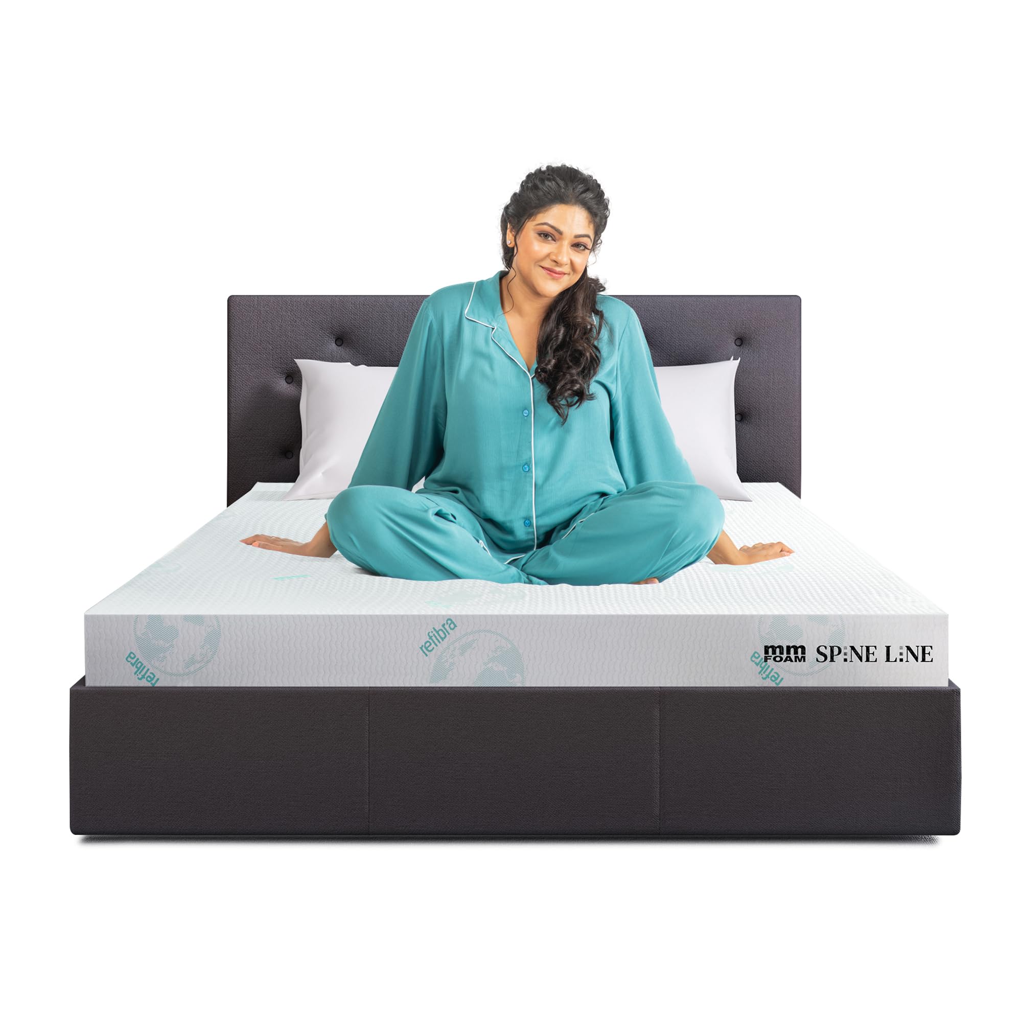 MM FOAM Spineline Orthopedic 100% Latex Mattress with Free Life Companion Latex Pillows for Enhanced Support | Single, 72 x 36 x 6 Inches-image-23