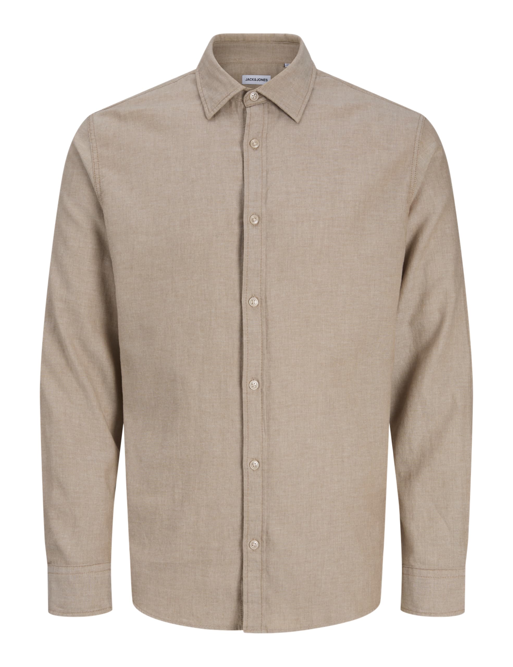 Jack & Jones Herren Jjefield Melange Shirt Ls Sn Jjefield Melange Shirt Ls Sn (1er Pack)