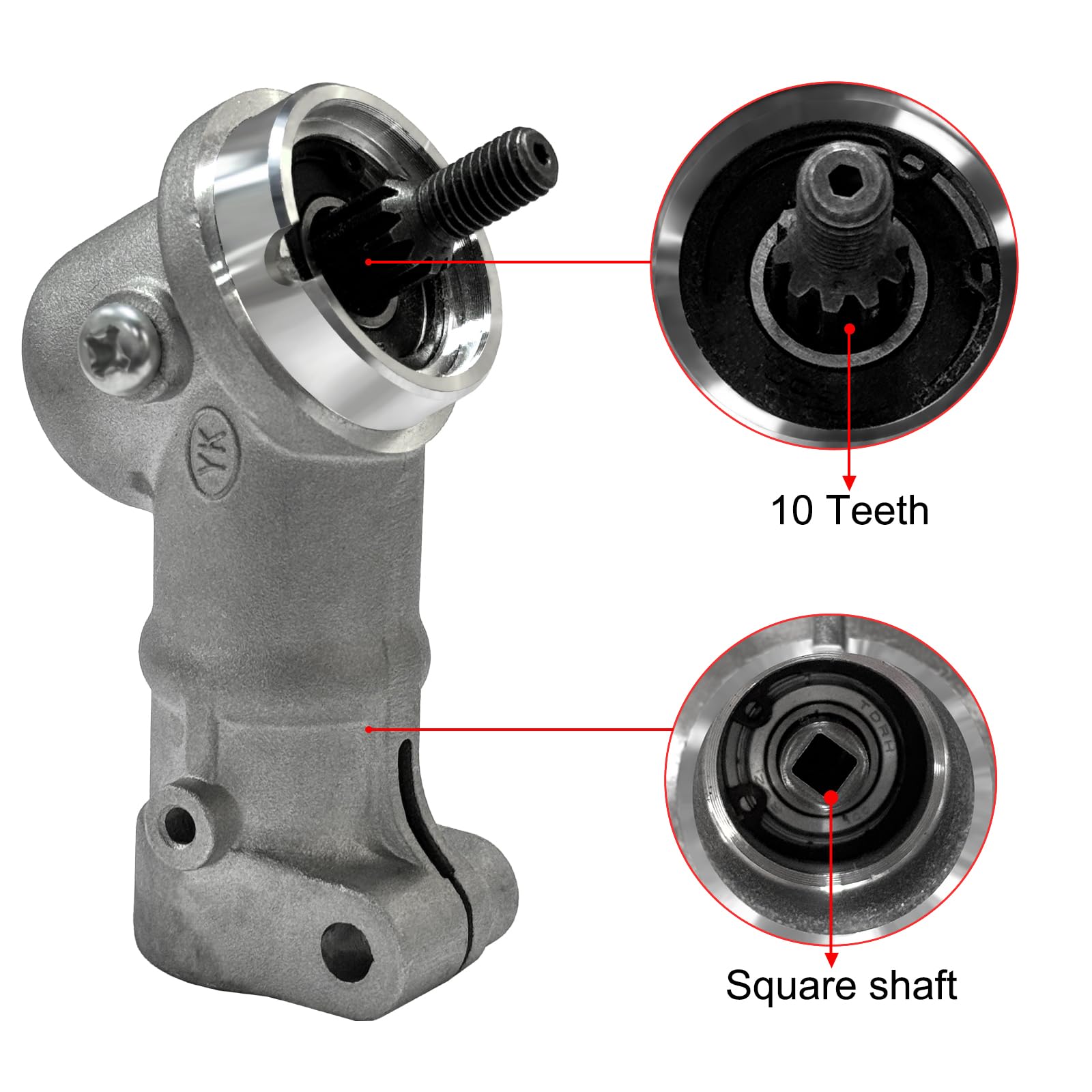 Amazon.com: texasrun 308210009 Trimmer Gear Head Replacement for