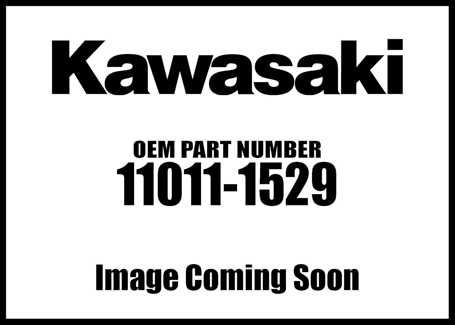 Kawasaki 1998-2004 Vulcan Case Air Filter Rh 11011-1529 New Oem