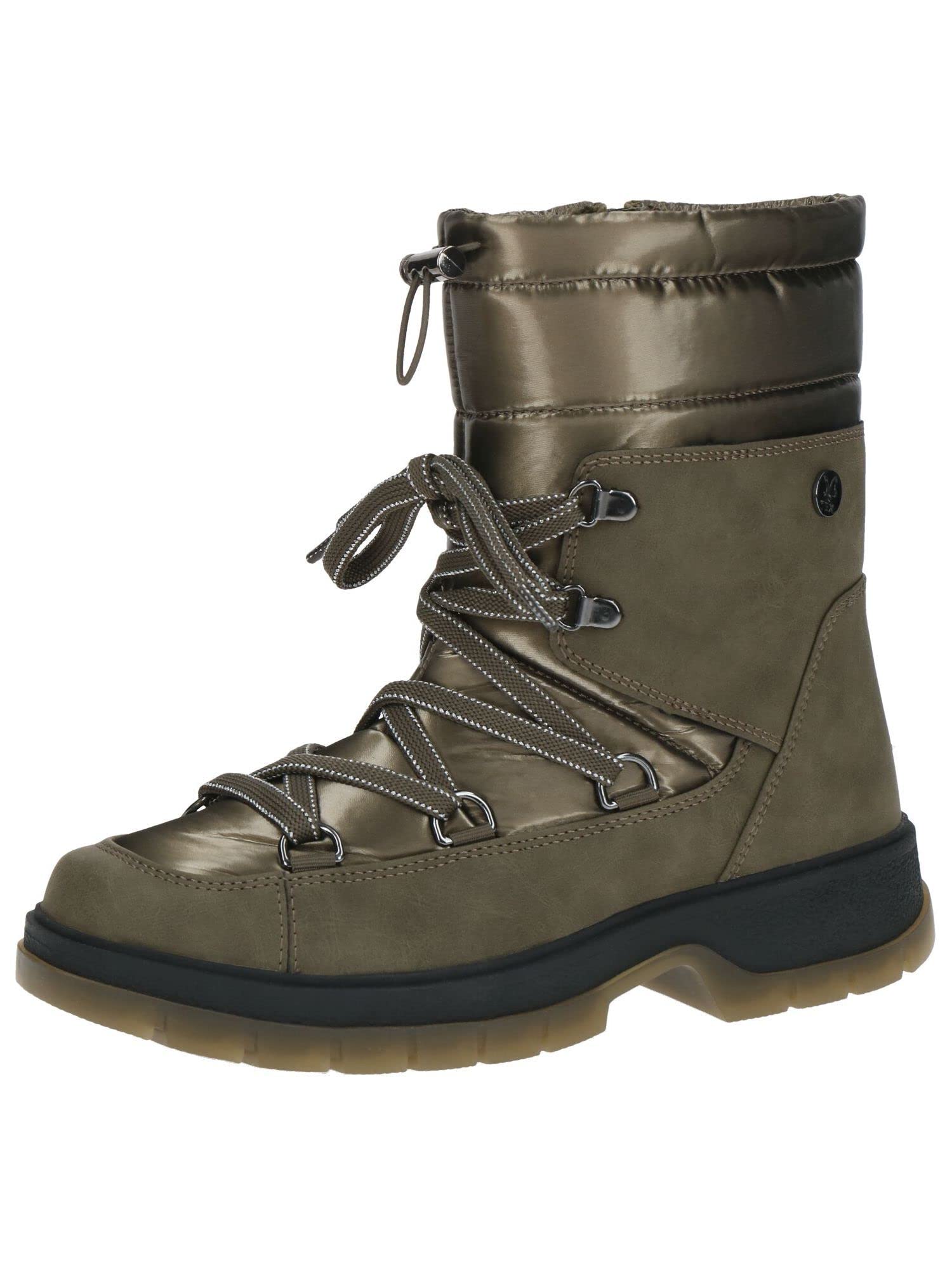 Caprice Women's 9-9-26230-29 Ankle Boot, Olive Comb, 8