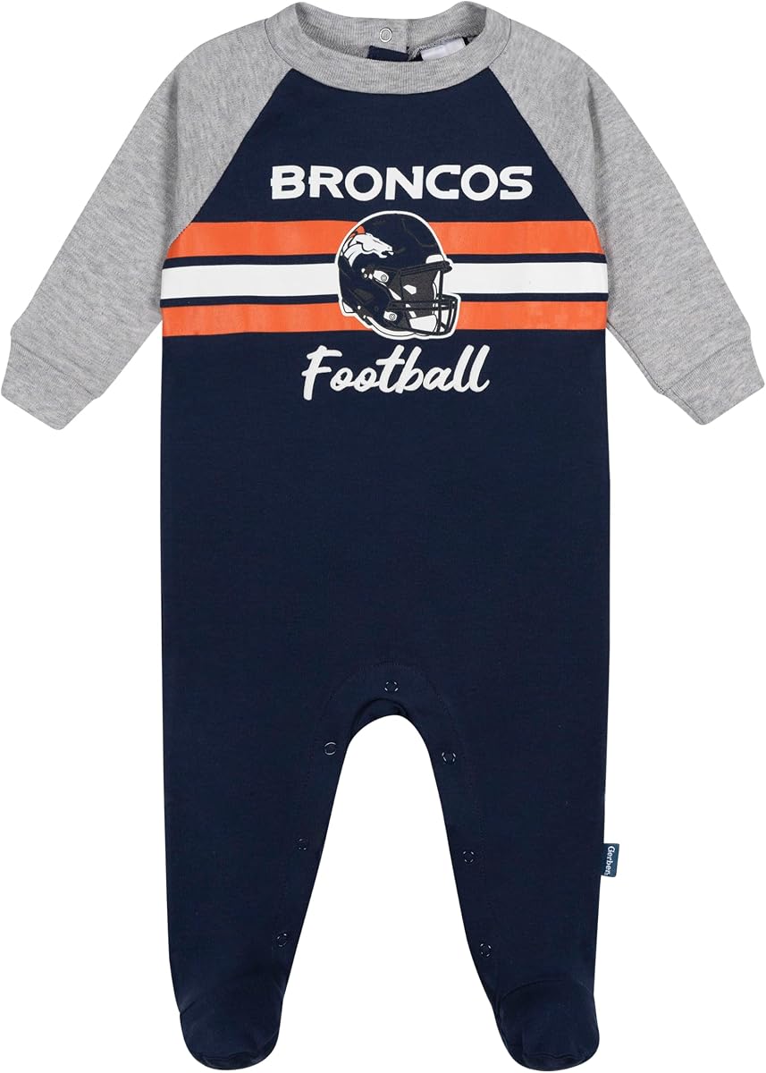 Gerber NFL Baby Footed Coverall