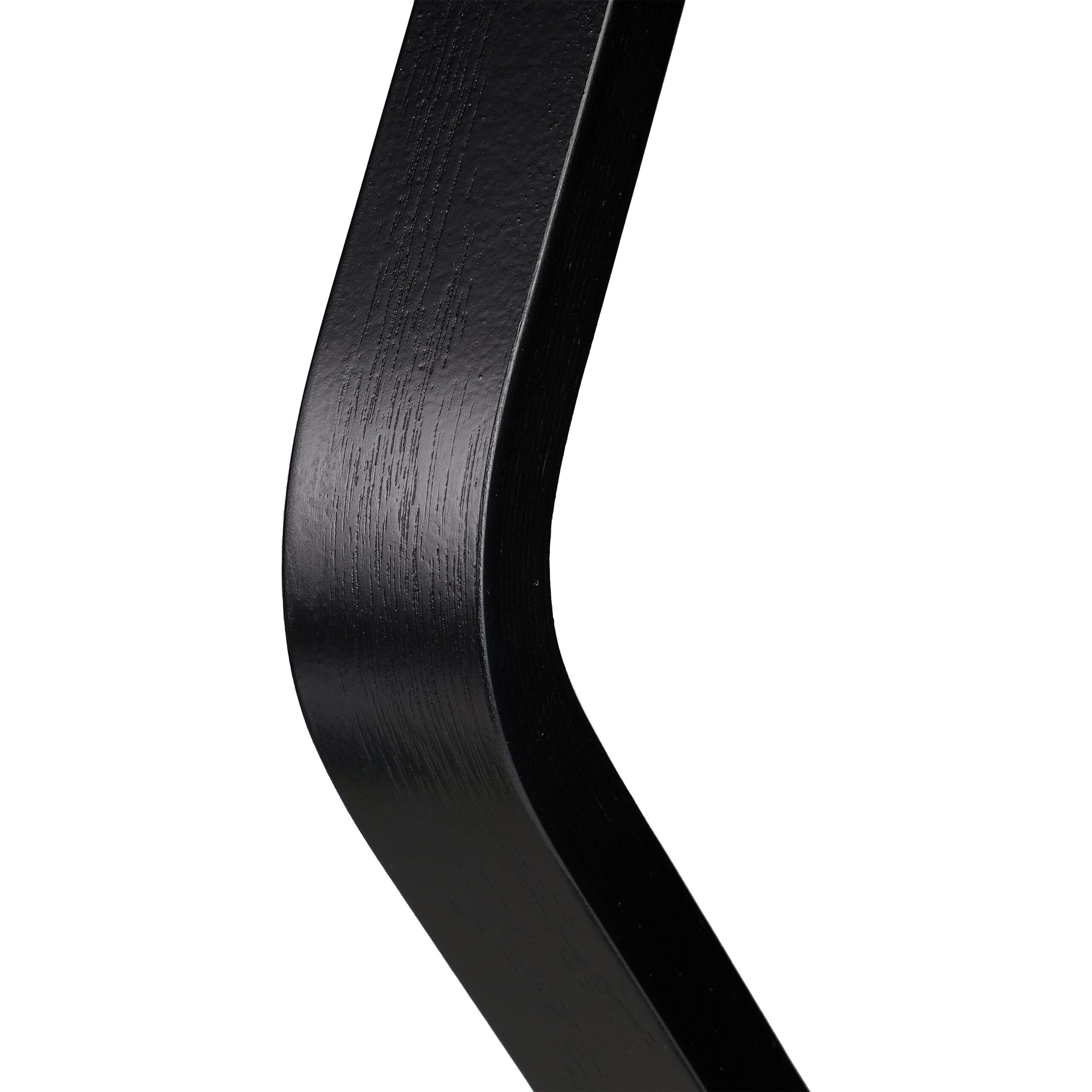 Relaxdays Servo Muto da Camera, 107 x 47,5 x 20 cm, Appendiabiti per Giacca, Camicia e Pantalone, in Acciaio e MDF, Nero