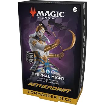 Magic The Gathering Aetherdrift Commander Deck - Eternal Power