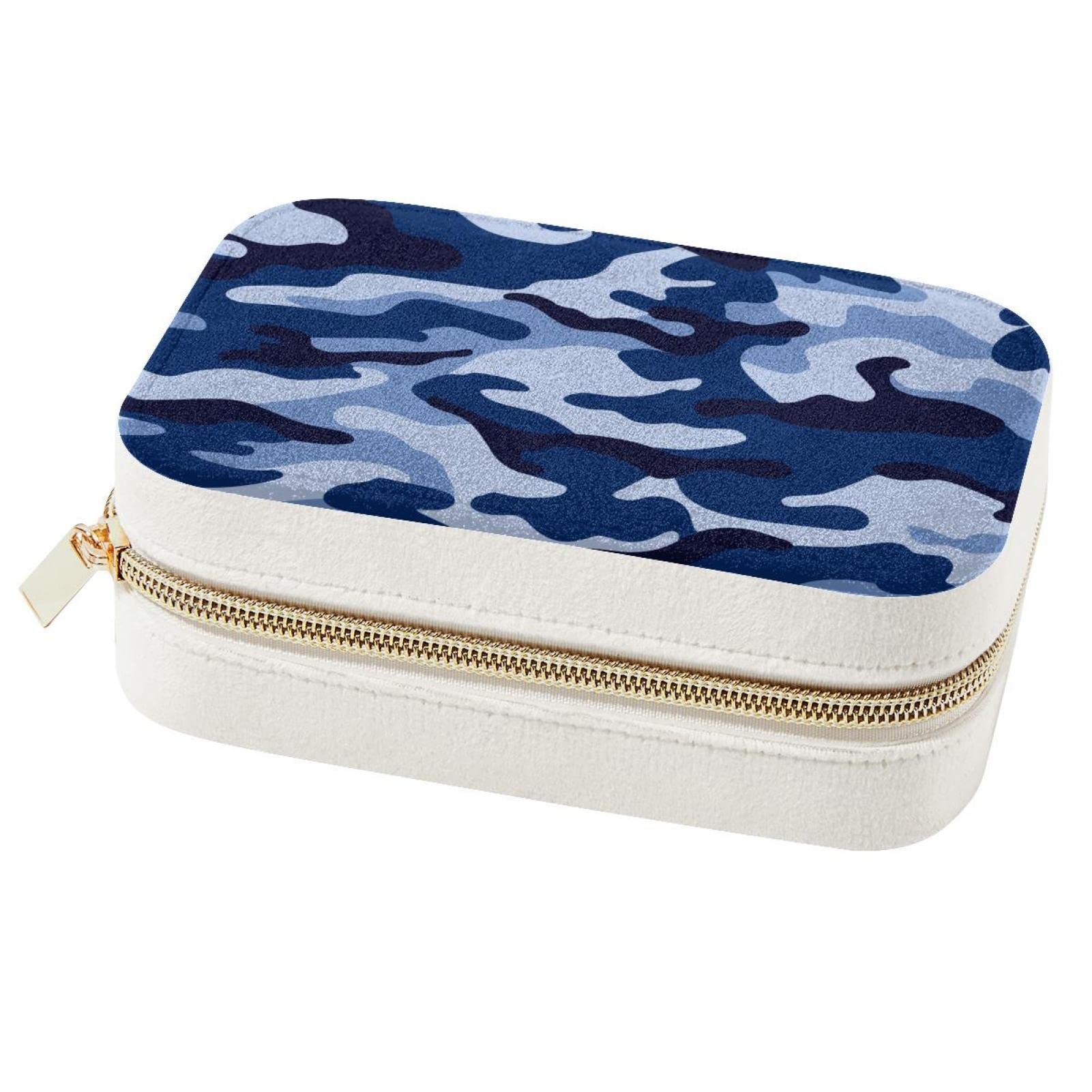 Boîte à bijoux de voyage camouflage | Rangement compact et anti-nœuds pour vos déplacements