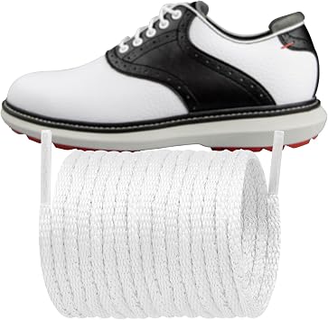 Endoto Waxed Shoe Laces for FootJoy Golf Dress Oxford Shoelaces Replacement Strings