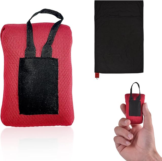 Mini Outdoor Portable Picnic Blanket, Moisture-Resistant, Waterproof Beach Mat, Ultralight Bag, Picnic Mat, Beach Blanket, for Camping, Hiking, Outdoors, Beach Grill (70 x 110 cm)