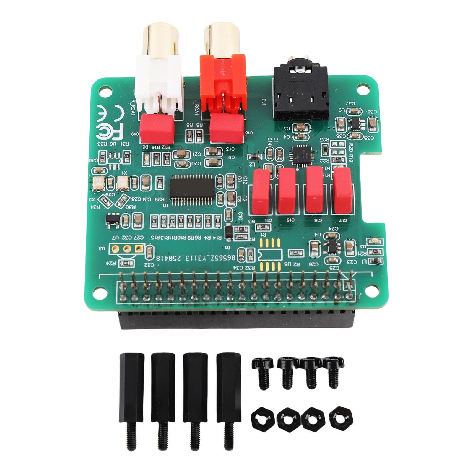Sxhlseller DAC HiFi Adatto per il di Riproduzione Musicale Avanzato Pi, Ideale per gli Amanti del Suono, Riproduci Facilmente Musica HiFi