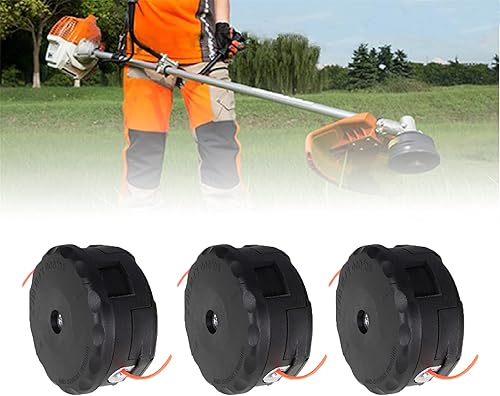 munirater Paquete de 3 cabezales de repuesto para Echo Speed Feed 400 Bump SRM225 SRM230 PAS-225 GT-2200 SRM-302 SRM-303 SRM-3550 SRM-3800