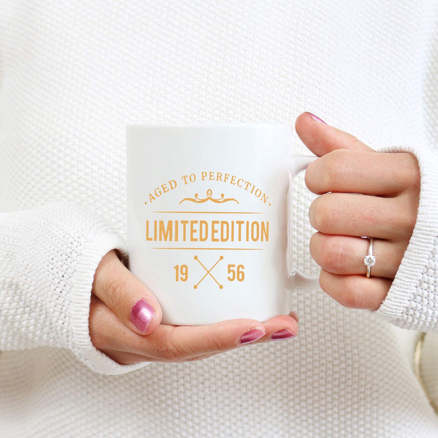 Cadeau D'anniversaire Pour Femme – Cadeau D'anniversaire 1958 Pour Femme, Cadeau D'anniversaire De 61 Ans – Tasse à Café Pour Maman, épouse, Amie