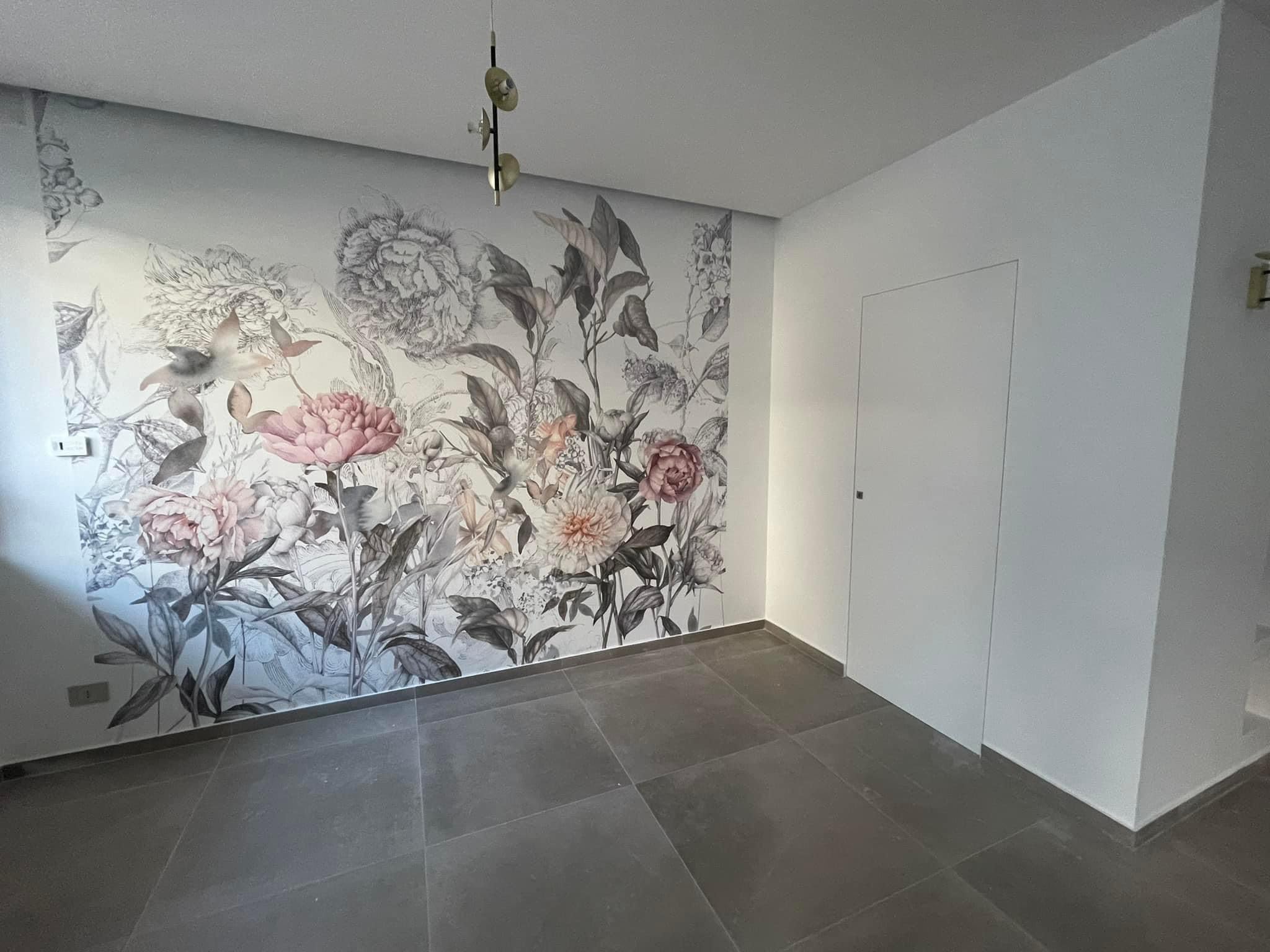 PORTA FILO MURO WONDERWALL 70 x 210 CON TELAIO REVERSIBILE INCLUSO IL VANO DI INGOMBRO DA MURO A MURO E' DI 80 X 214