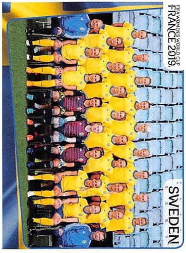 2019 Panini FIFA Women's World Cup France Album Stickers (Individual Sticker Only) Soccer #462 Sweden Team Photo Sweden 2 Inch by 2 12 Inch 2019 Panini FIFA Women's World Cup France Album Stickers (Individual Sticker Only) Soccer #462 Sweden Team Photo Sweden 2 Inch by 2 12 Inch