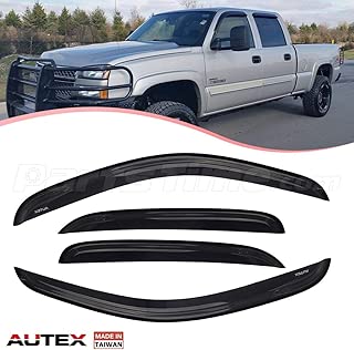 Stampede TapeOn Rainguard Chrome Visor For 2007-2013 GMC Yukon XL 1500 /& 2500