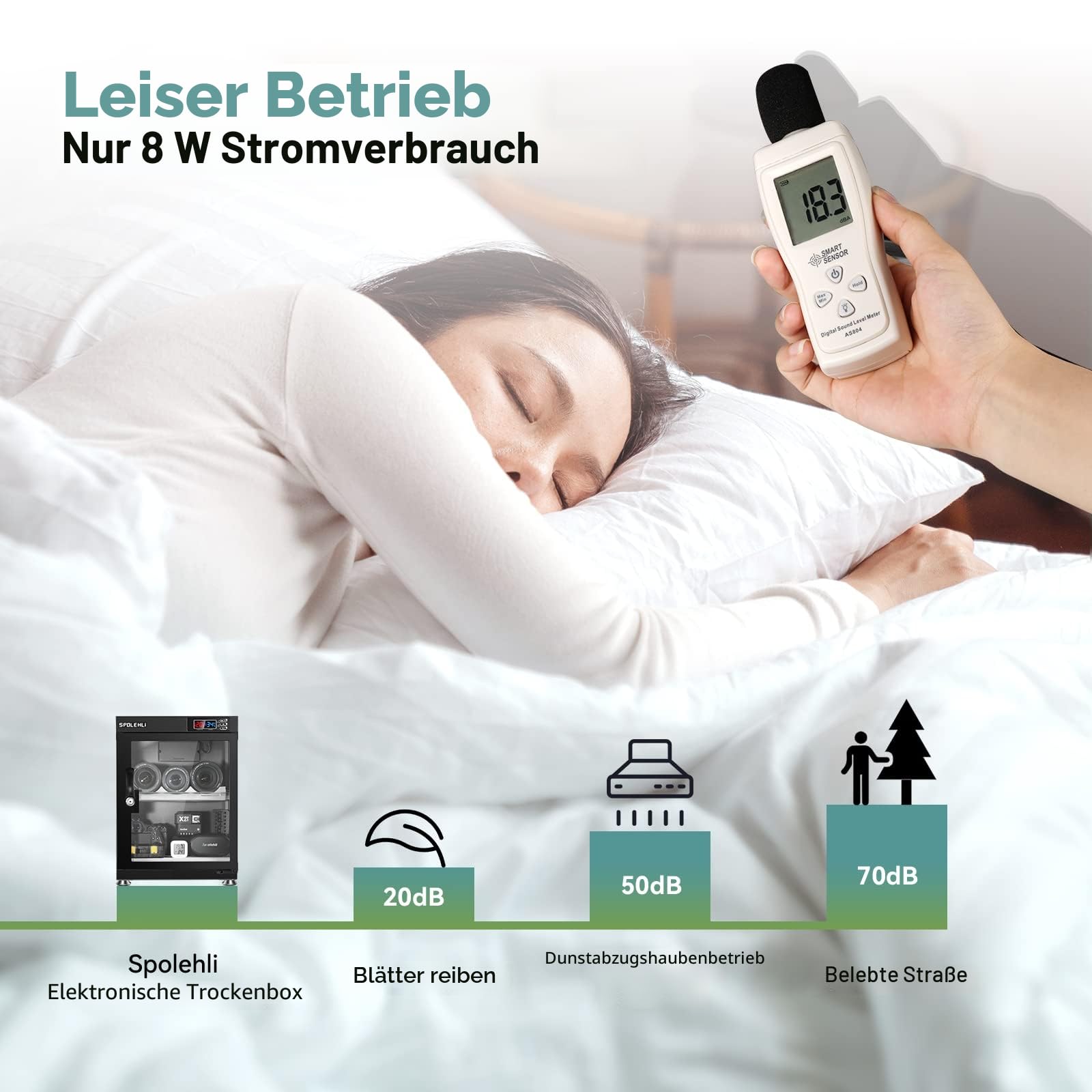 Kamera Trockenschrank Digitaler Luftentfeuchter 35L Elektronische Trockenbox und energiesparenden LED-Lichtern für die Aufbewahrung von Kameraobjektiven und elektronischen Geräten