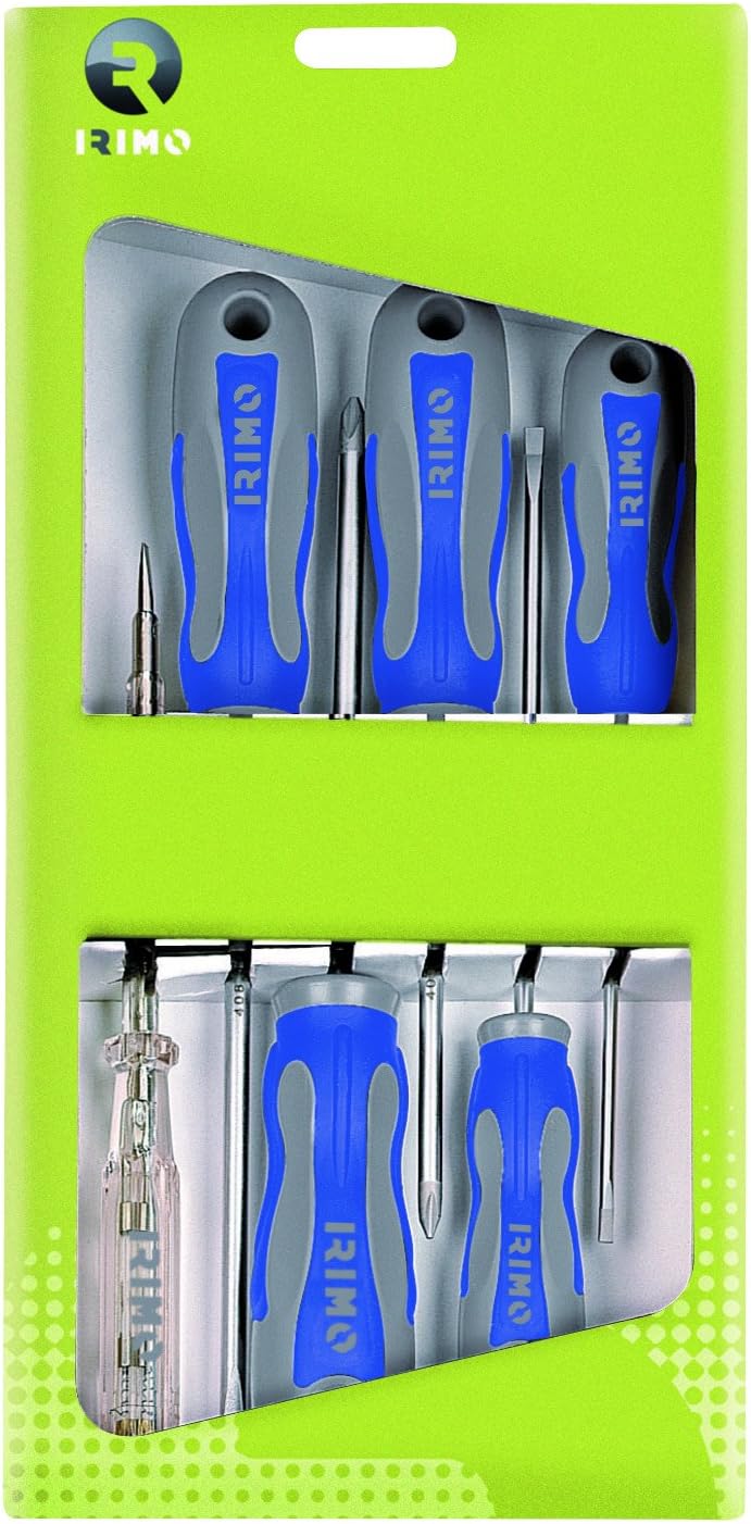 6PC SCREWDR.SET SLOT,PH,TESTER