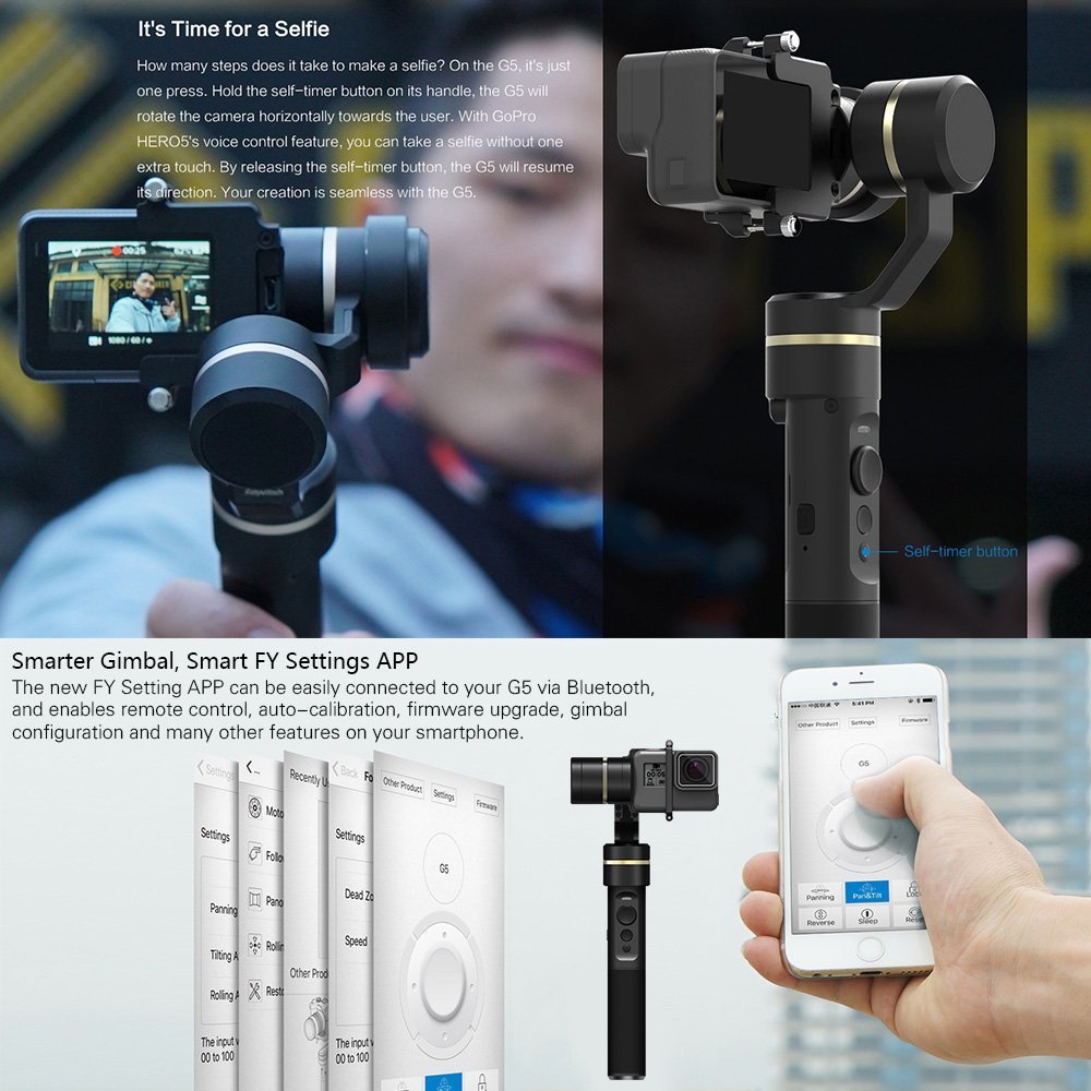 FEIYUTECH G5　3-Axis Handheld Gimbal feiyu-tech-g5-3-axis-