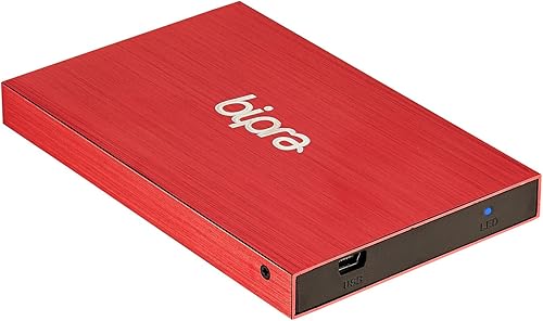 Miniatura 2 de 500Gb 500 Gb 2.5 USB 2.0 Disco duro externo de bolsillo delgado - Rojo - Fat32 (500Gb)