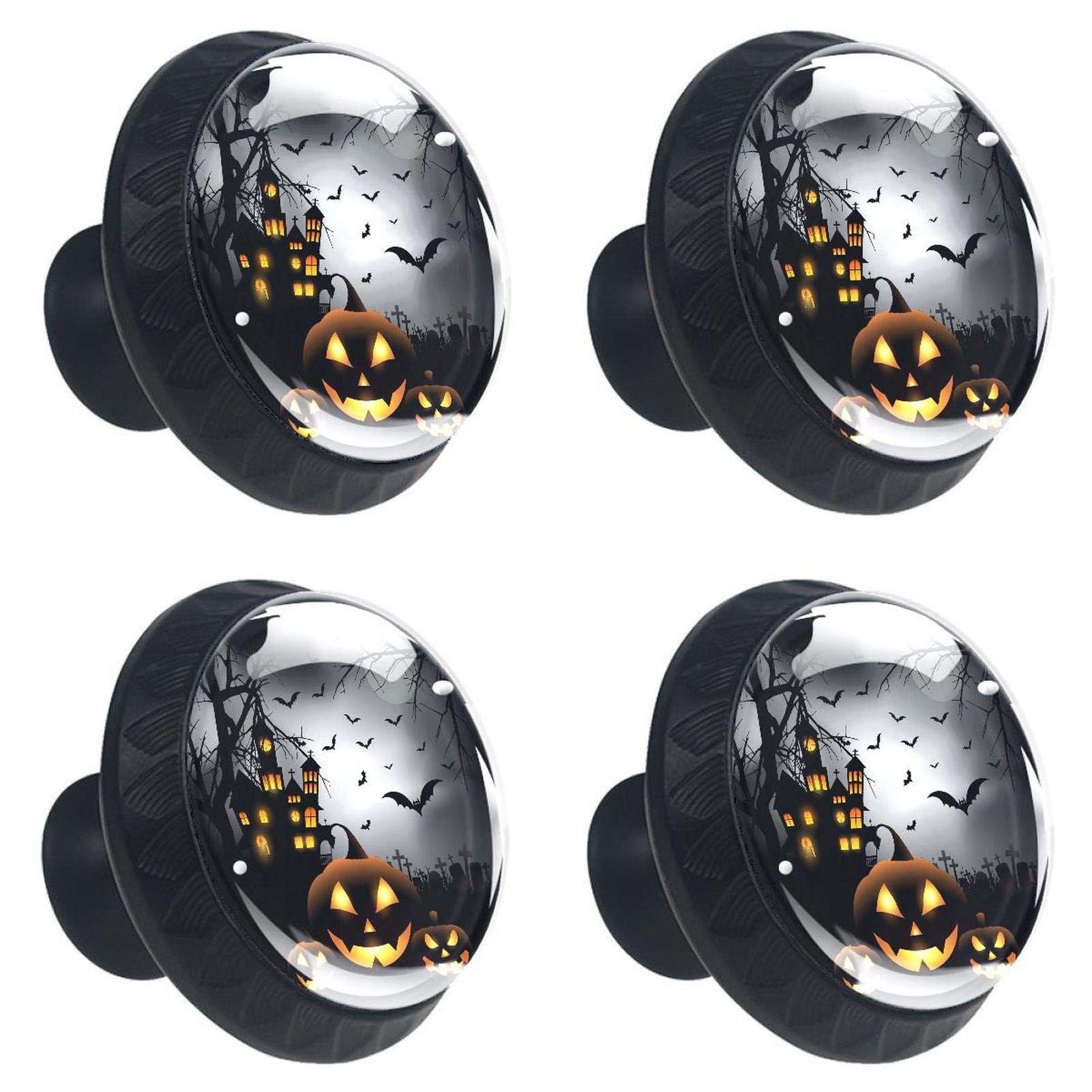 Boutons de tiroir effrayants en cristal taillé de 30 mm pour une finition de meuble unique
