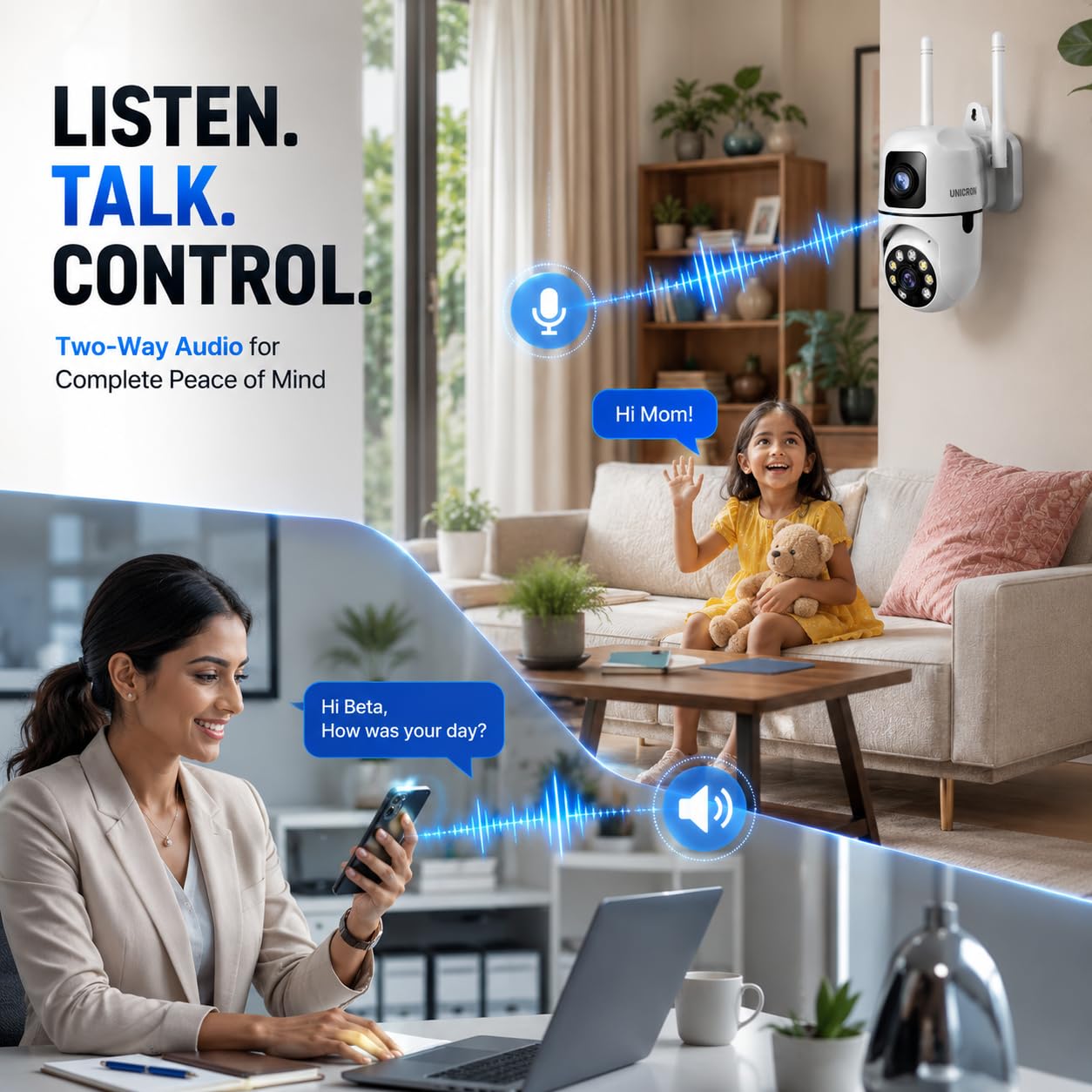 UNICRON 360° WiFi Security Camera - FHD Night Vision -3 UNICRON 360° WiFi Security Camera - FHD Night Vision -3