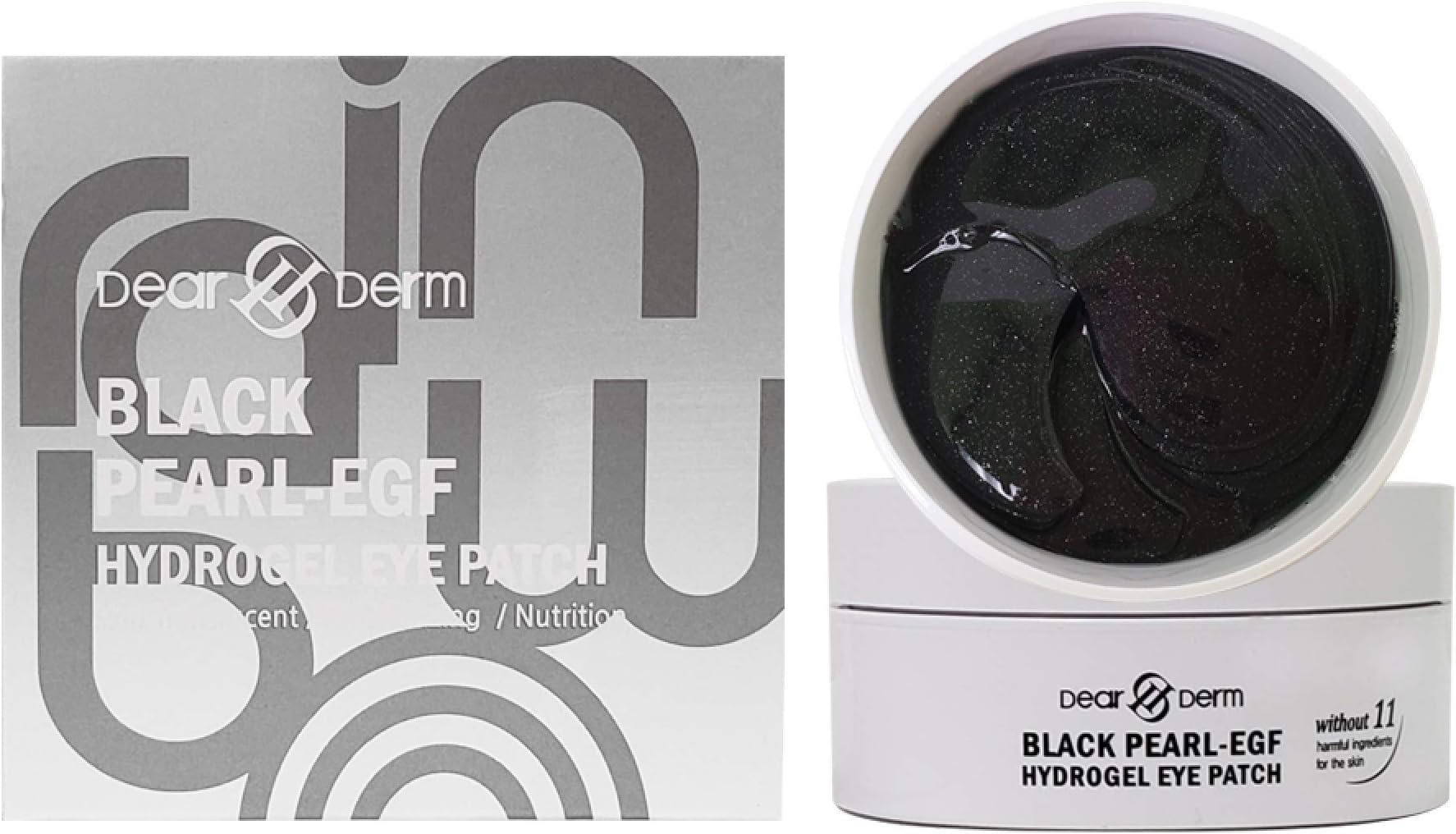 Dearderm Black Pearl-EGF Hydrogel Eye Patch (60patches)
