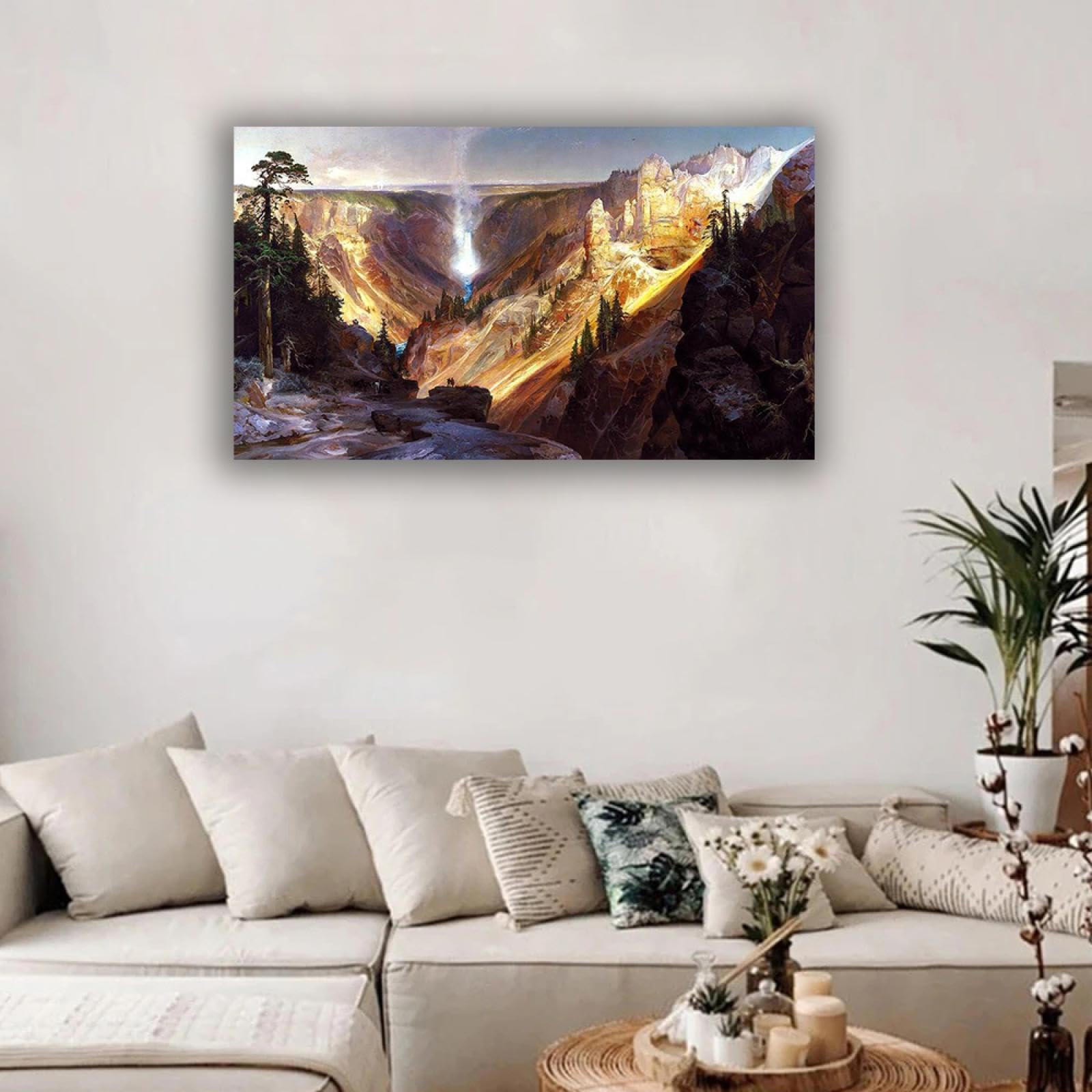 Amazon.com: The Grand Canyon of the Yellowstone Famous Paintings