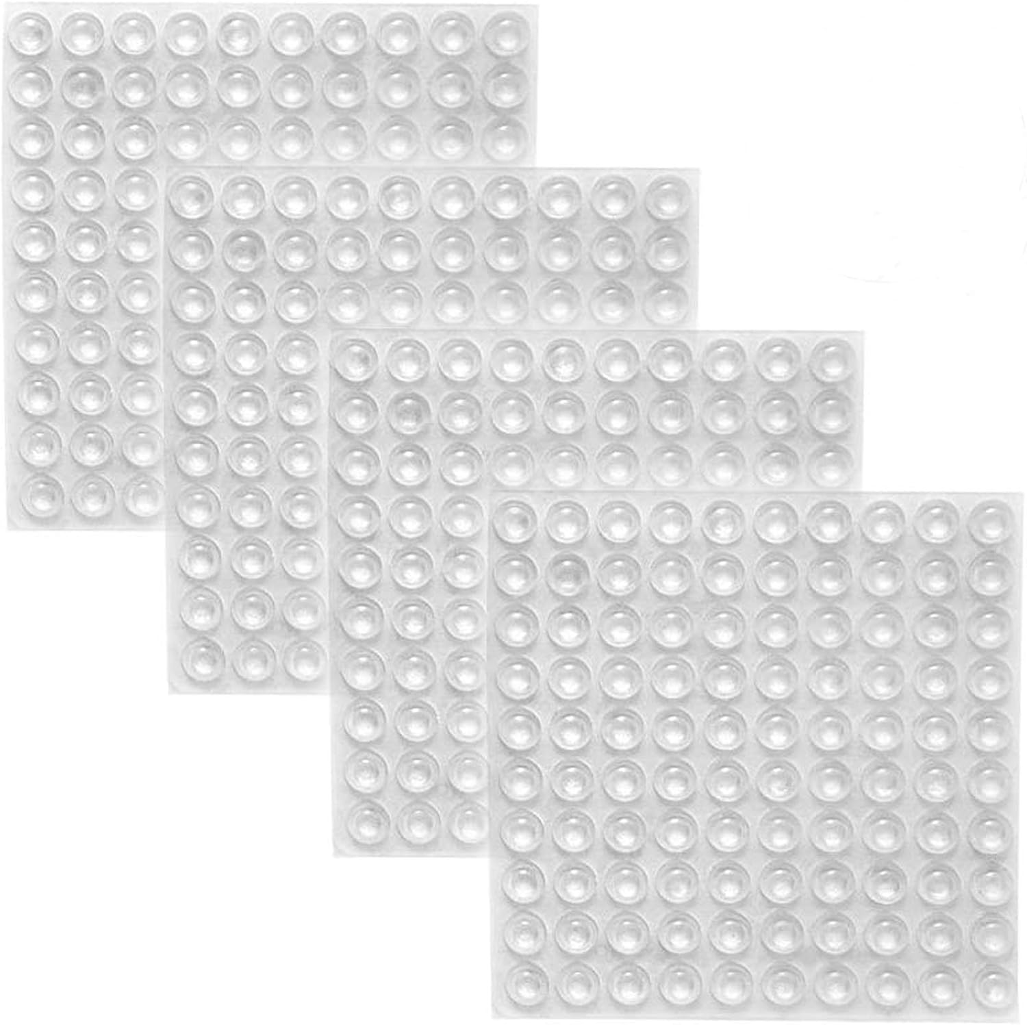 Self-Adhesive Clear Rubber Feet Tiny Bumper Clear Feet Pads Clear Pads Funitures Clear Rubber Feet 400 PCS