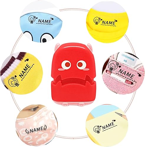 Miniatura 8 de Ogelz Sello de nombre para ropa de niños el sello de nombre personalizado etiqueta de etiqueta para ropa preescolar guardería hogar lavadora