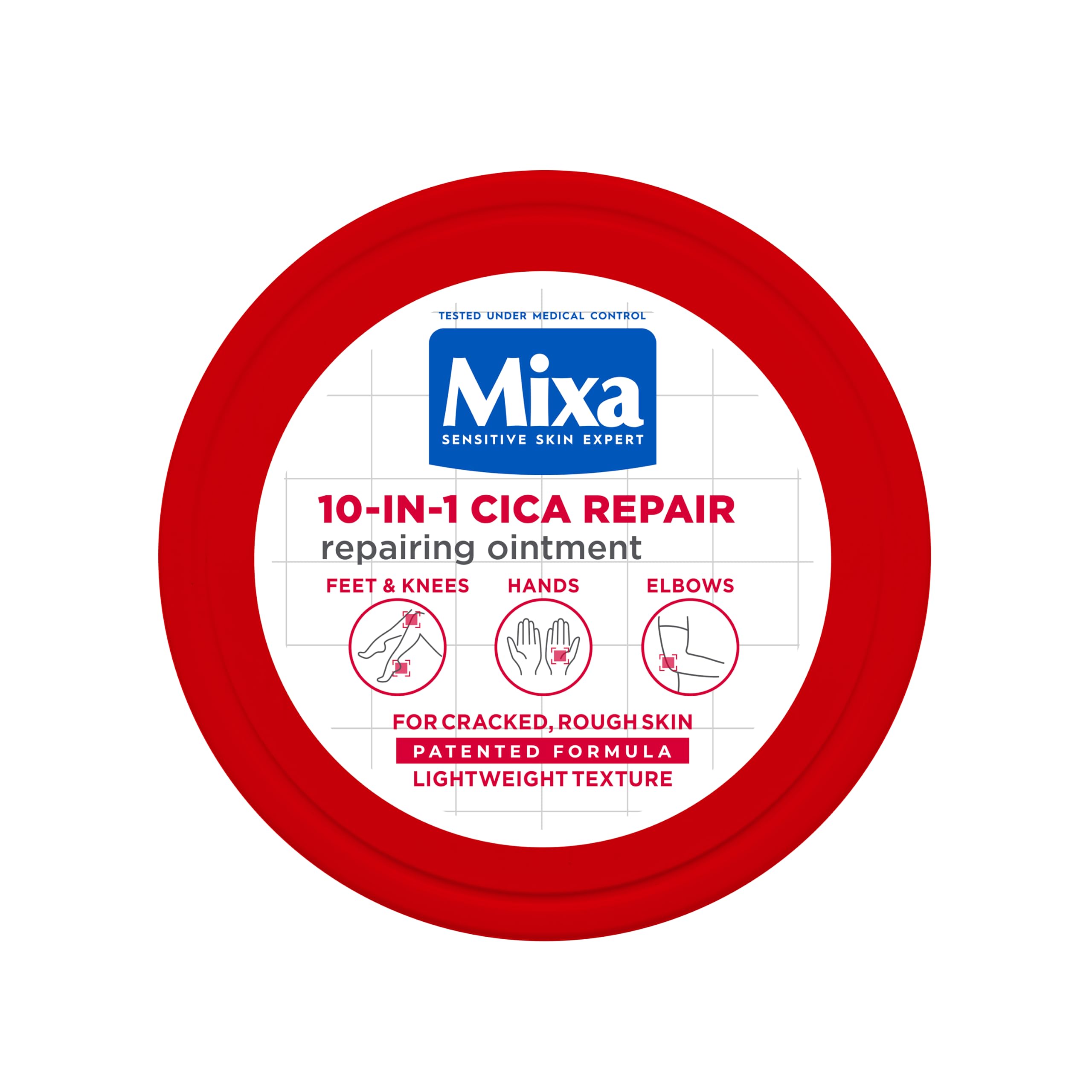 Mixa 10-in-1 Cica Repair+ Repairing Ointment 150ml