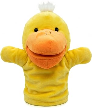 Animal Hand Puppets for kids,Toddler Includes Wolf Tiger Lion Monkey So on Movable Open Mouths, Perfect for Storytelling,Teaching,Preschool,Birthday Gifts