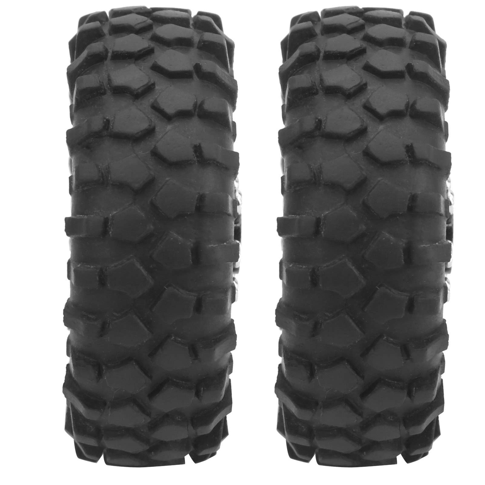 55mm 1/10 Scale Rubber Tires & Wheel Rims - Anti-Skid Wheels For WPL D12 RC Model Car Parts - View #9