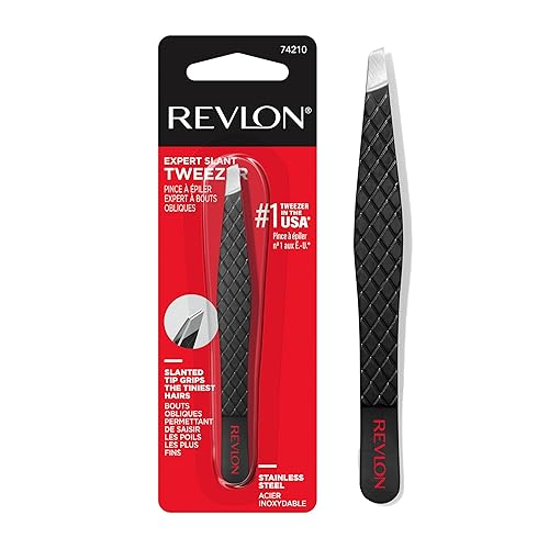 Pinzas expertas Revlon punta inclinada 1 paquete de de 1