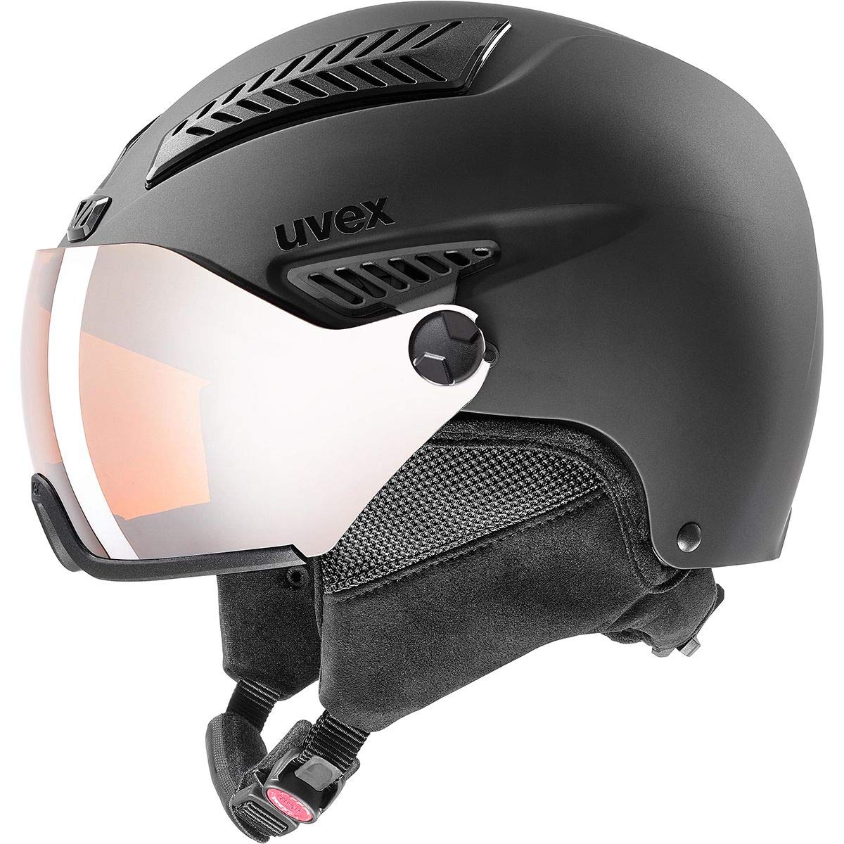 uvex hlmt 600 visor – kask narciarski dla kobiet i mężczyzn – z wizjerem – indywidualne dopasowanie rozmiaru