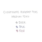 Paper Mate® EraserMate® Pens, Medium Point, 1.0 mm, Blue Barrel, Blue Ink, Pack Of 5 – view 4
