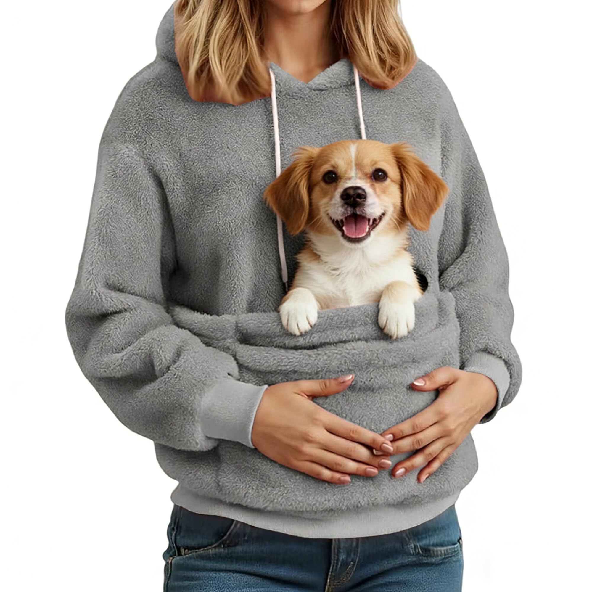 Sweat à capuche de transport pour chiot : la solution pratique pour transporter votre animal fatigué