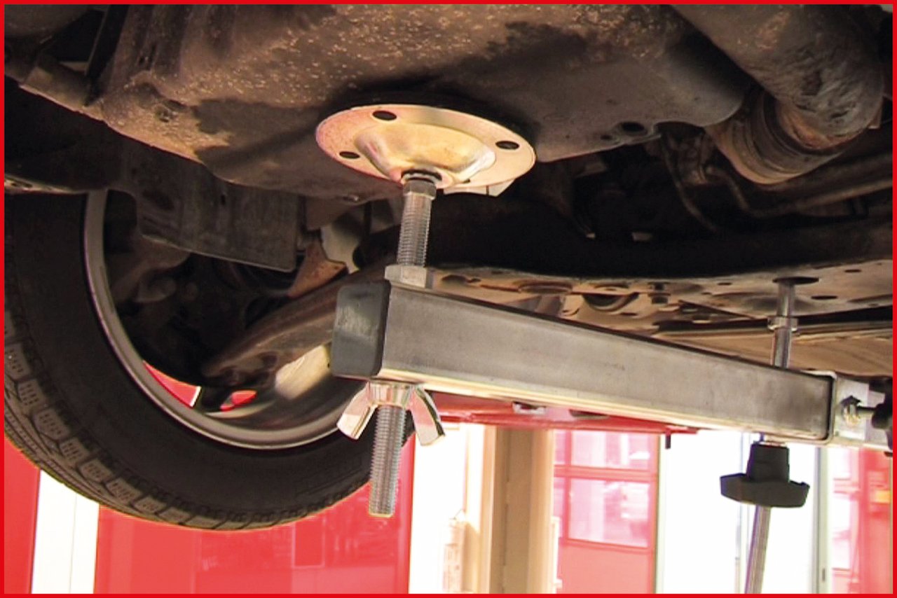 KS Tools 160.0090 Travesaño de apoyo del motor universal