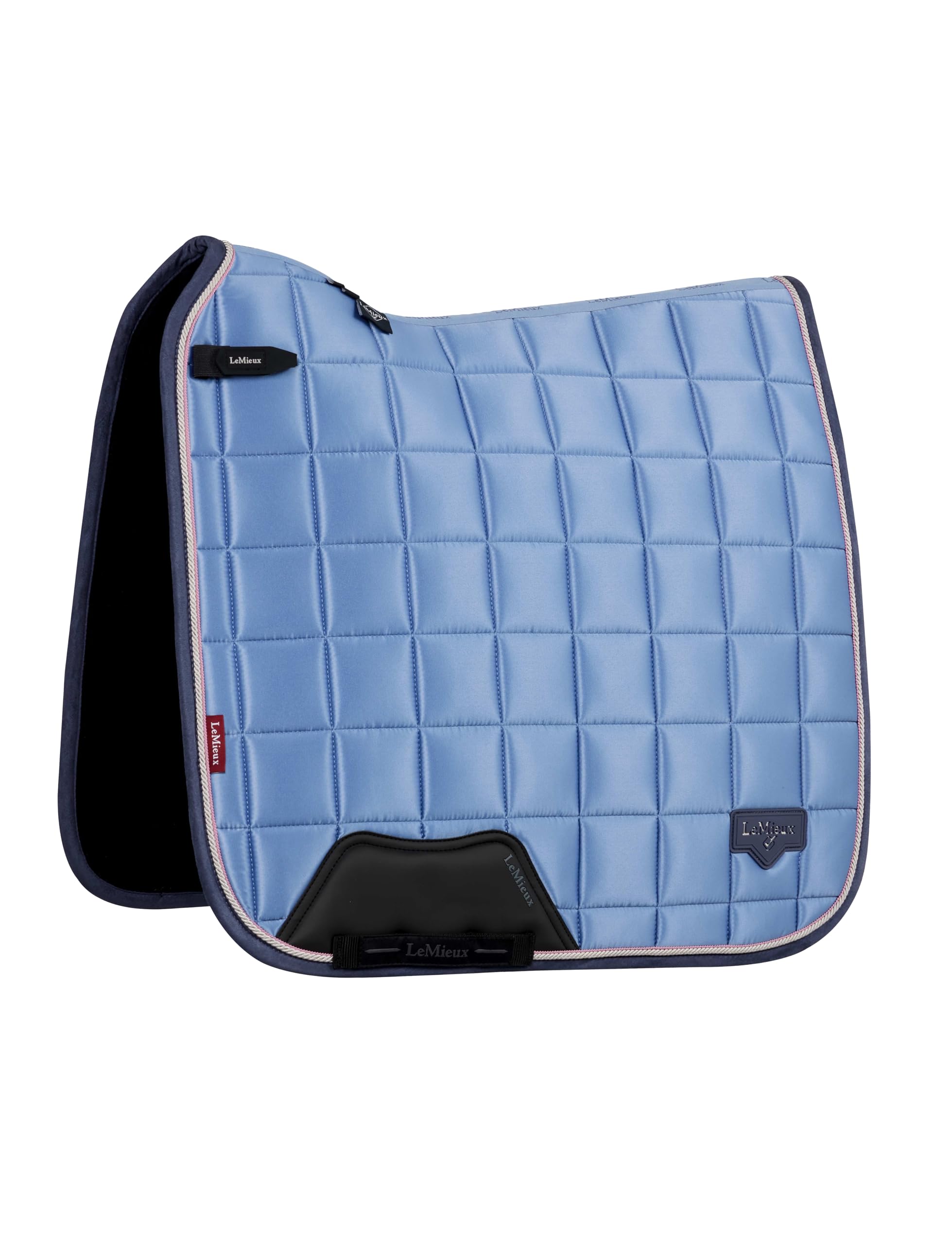 LeMieux Loire Dressage Square - Equestrian Saddle Pad - High Wither - Powder Blue - Large โ image 1