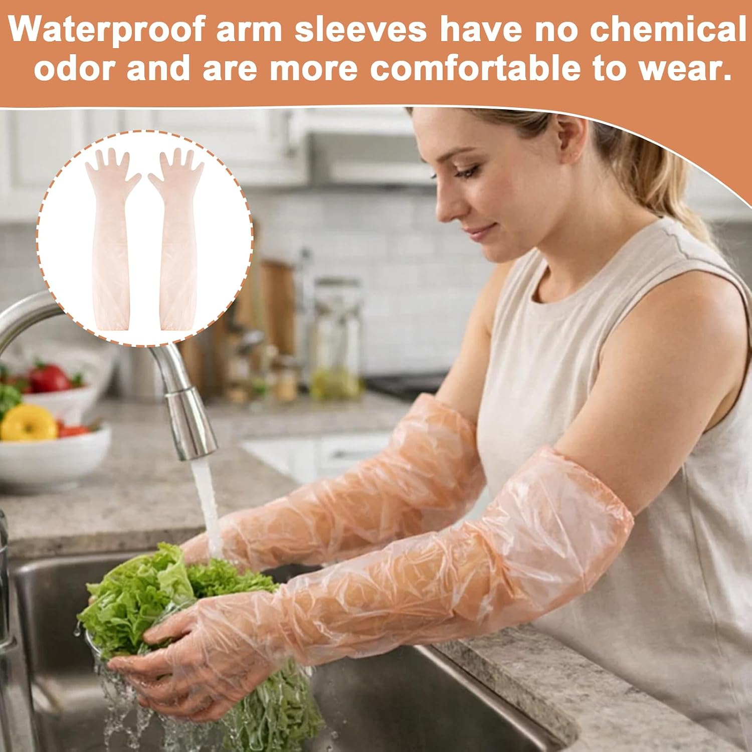 50 Pcs Arm Cast Covers for Shower, Waterproof Cast Cover, Cast Protector for Shower Broken Wound Wrists Elbow, Shower Sleeve for Arm Cast, Cast Covers for Shower Arm Keeps the Wound Dry