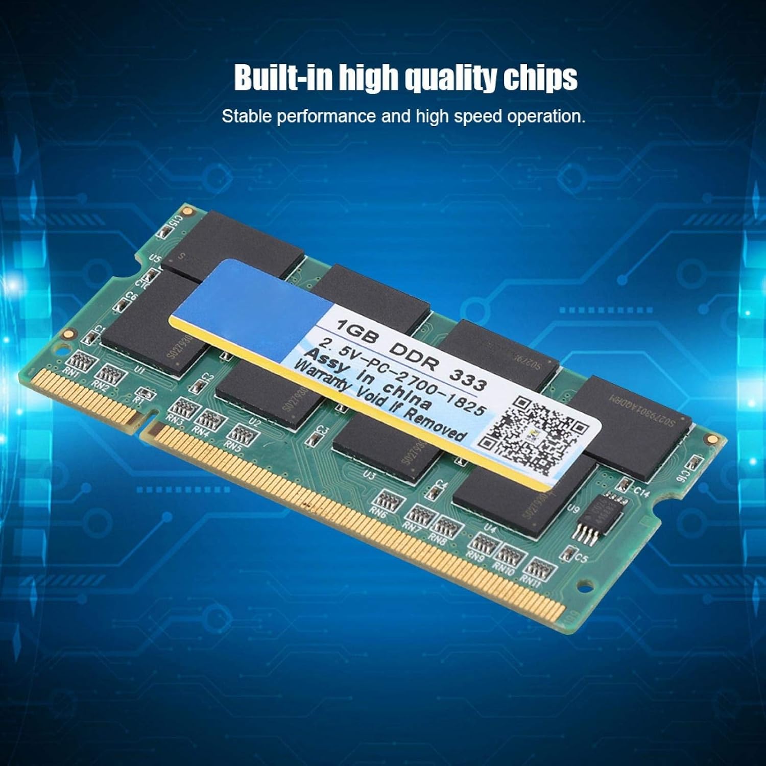 Cuifati DDR2 333MHz 1GB SO-DIMM Laptop Memory for DDR PC-2700 Notebook