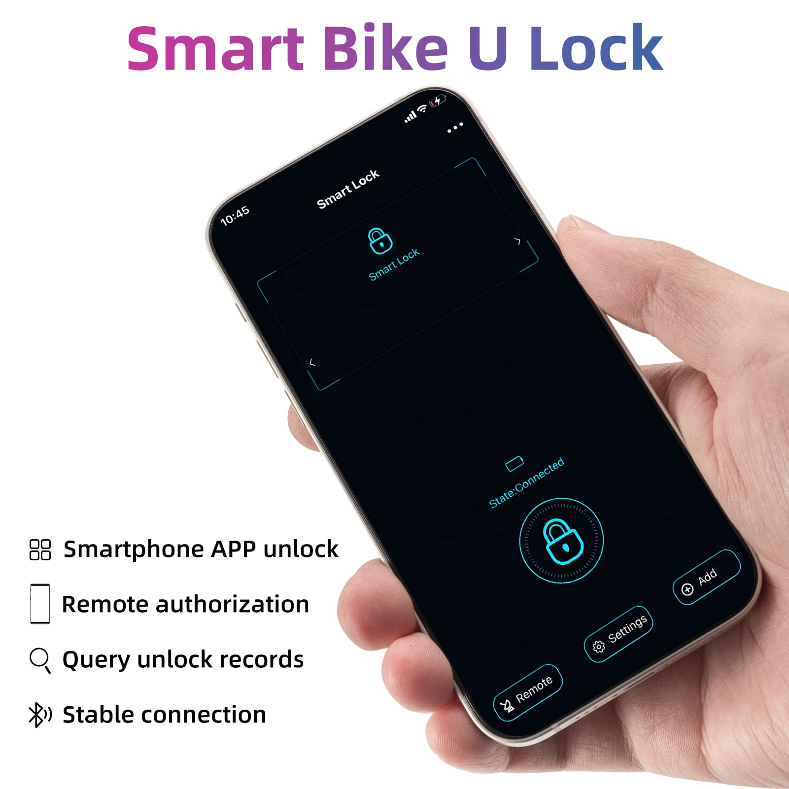 ROCKBROS NFCスマートロック U字ロック Amazon.co.jp: ROCKBROS スマートバイク Uロック 指紋付きバイクロック