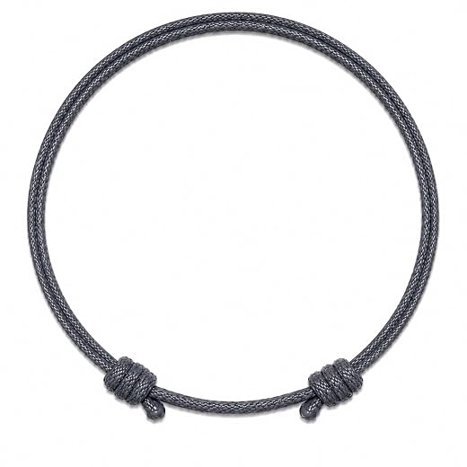 Luck Strings Adjustable Wax Nylon Cord Bracelet for Men Women Adult - Vegan Leather String | Unisex Waterproof Nautical & Surfer Style Friendship Gift, Minimalist