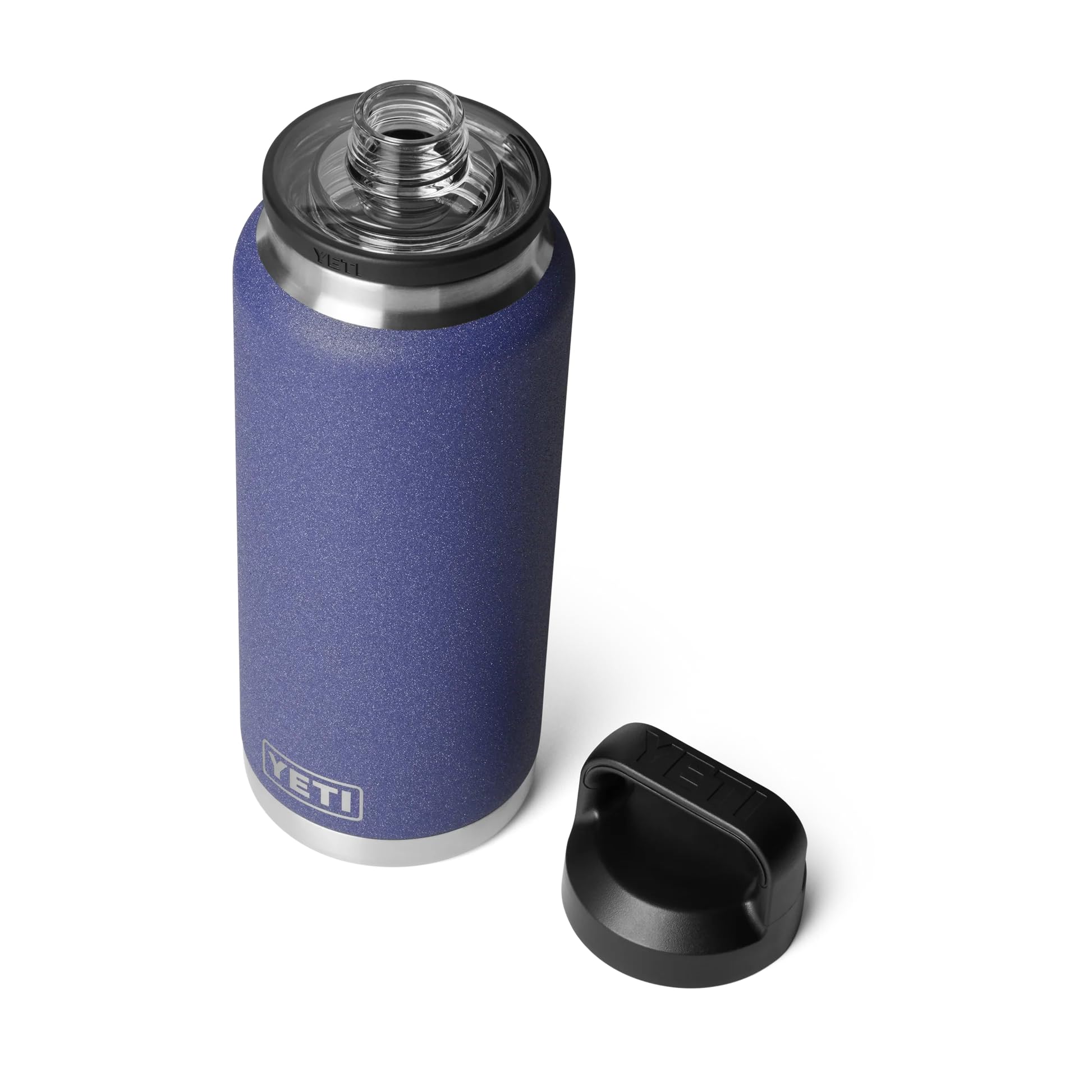YETI Rambler Bottle Chug, Vacuum Insulated Stainless Steel Bottle with Leakproof Chug Cap, Moon Dust, 36 oz (1 L) โ image 1