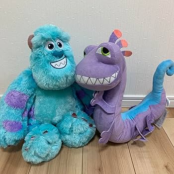 Amazon.co.jp: モンスターズインク メガジャンボぬいぐるみ